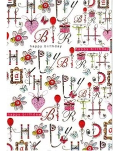 Открытка Turnowsky С Днем рождения, шарики MO6510W