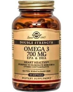 Жирные кислоты Solgar Двойная Омега-3