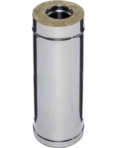 Труба вытяжная Ferrum 0.5м 430/0.5мм Ф140x210 / f3907