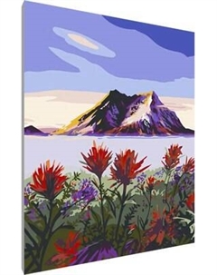 Картина по номерам PaintLine Горные цветы / PL-00060 Paintline