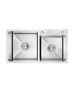 Мойка кухонная AKS Прямоугольная 78x43 правая Aks