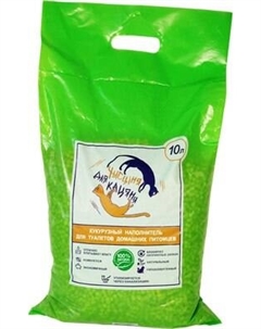 Наполнитель для туалета Чысціня для кацяня Кукурузный