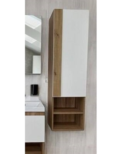 Шкаф-пенал для ванной Garda Sorento 28н_400PVC / 14.28н.400.PVC