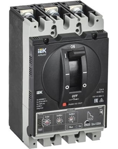 Выключатель автоматический IEK Armat AR-MCCB-3A-050-0125A-ELSC Iek