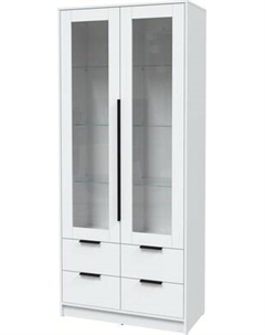 Шкаф с витриной Интерлиния Концепт КТ-ШВ2