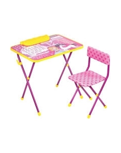 Комплект мебели с детским столом Brauberg Nika Kids. Принцесса / 532635
