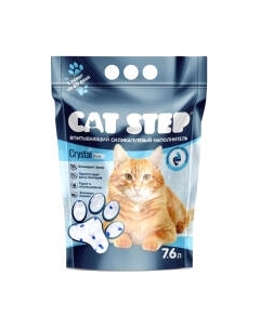 Наполнитель для туалета Cat Step Силикагелевый / 20363005 Cat step