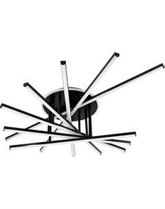 Потолочный светильник Mirastyle XL-70071/7+1 BK