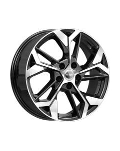 Литой диск K&K Реплика КС1062 17x6.5" 5x114.3мм DIA 67.1мм ЕТ 45мм Алмаз черный K&k