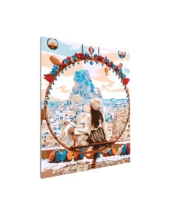 Картина по номерам PaintLine Девушка в Каппадокии / 2038055597242 Paintline