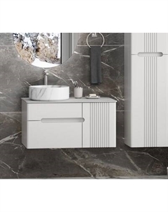 Тумба с умывальником Brevita Pallisandro 80 / PAL-50080-501П2Я+PA01-80