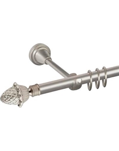 Карниз для штор АС ФОРОС Prime D16Г + наконечники Магнолия Ас форос