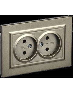 Розетка IEK Brite BR-R20-10-K37-F Iek