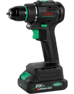 Аккумуляторная дрель-шуруповерт DWT ASBP-20 / DNM-2 BMC Dwt