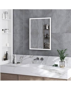 Зеркало Континент Stage White Led 70х100