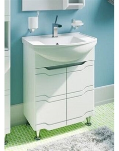 Тумба под умывальник Runo Стиль 65