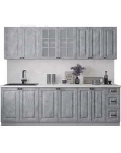 Кухонный гарнитур Интерлиния Мила Деко 2.5А