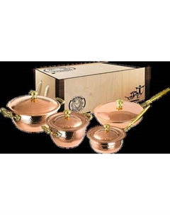 Набор кухонной посуды Кольчугинский мельхиор КМ20430406