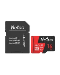 Карта памяти Netac MicroSD P500 Extreme Pro 16GB (NT02P500PRO-016G-R)