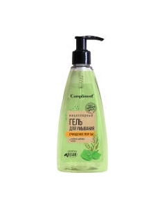 Гель для умывания Compliment Green Only Очищение пор 3в1 Мицеллярный