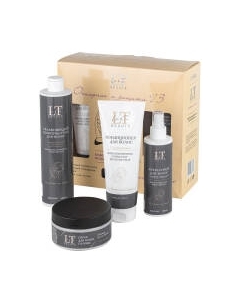 Набор косметики для волос La and Te beaute Очищение и защита Шампунь+Кондиционер+Спрей+Скраб LT13R La and te beaute
