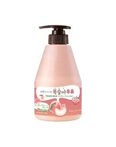 Гель для душа Welcos Kwailnara Peach Milk Body Cleanser