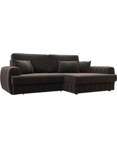 Диван угловой Лига Диванов Лига-057 НПБ угол правый / 129272 Лига диванов