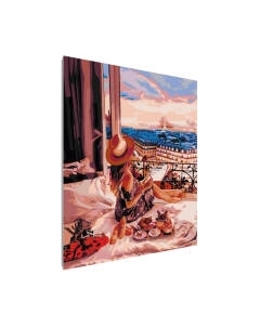 Картина по номерам PaintLine Девушка в Париже Paintline