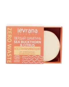 Твердый шампунь для волос Levrana Sea buckthorn & citrus Восстанавливающий
