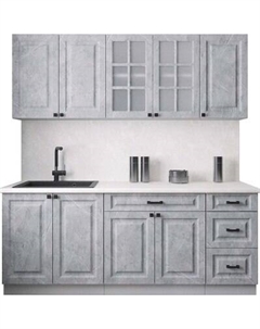 Кухонный гарнитур Интерлиния Мила Деко 2.0А