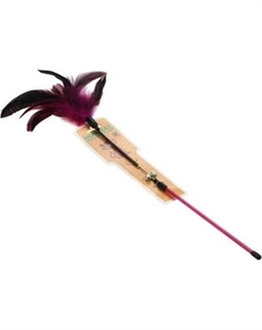 Игрушка для кошек Homecat Дразнилка с цветными перьями / 72371