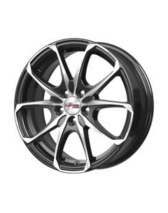 Литой диск iFree Такеши 16x6" 4x100мм DIA 67.1мм ET 35мм Блэк джек Ifree