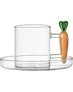 Чашка с блюдцем Ichendorf Milano Vegetables / 09354147 Ichendorf milano