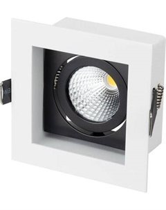 Точечный светильник Arlight CL-KARDAN-S102x102-9W Warm WH-BK 38deg / 024126