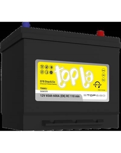 Автомобильный аккумулятор Topla EFB 65R D23 R+