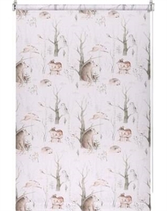 Рулонная штора Franc Gardiner Print Лесные друзья медведи, день 95x160 / 9403219119 Franc gardiner