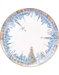 Тарелка столовая обеденная Lefard Снежная королева 590-628