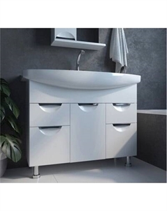 Тумба с умывальником Mixline Этьен 105 542411 + Элеганс 105