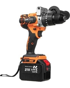 Аккумуляторная дрель-шуруповерт Helios 21V 6A 120 Нм / HS-CJ-1001