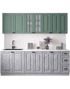 Кухонный гарнитур Интерлиния Мила Деко 2.3А