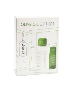 Набор косметики для лица и тела Ziaja Olive Oil Крем для век+Крем для лица+Крем для рук