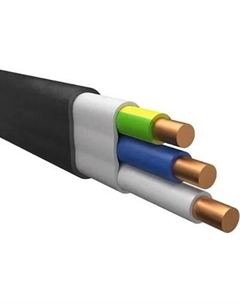 Кабель силовой БелРоскабель ВВГ-П нг(A)-LS 3х2.5 / 1529388539401 Белроскабель