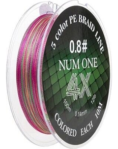 Леска плетеная Ryobi Num One PE4X-100M 0.8/0.148мм