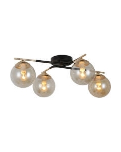 Потолочный светильник Mirastyle MD-8132/4 BK+FGD