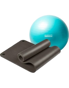 Набор для фитнеса Sundays Fitness Фитбол 75см IR97403 + Коврик IR97506 Sundays fitness