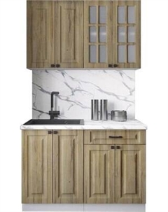 Кухонный гарнитур Интерлиния Мила Деко 1.2А