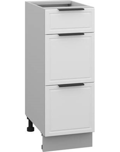 Шкаф-стол кухонный Arvento Корнелия Флок-плюс НШ30р3ш без столешницы