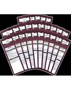 Набор трекеров для настольной игры Pandora's Box Studio DnD. Основные монстры / 05PB124 Pandora's box studio