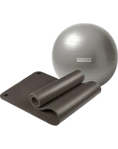 Набор для фитнеса Sundays Fitness Фитбол 75см IR97403 + Коврик IR97506 Sundays fitness