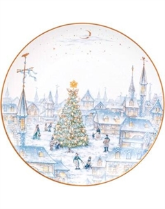 Тарелка закусочная (десертная) Lefard Снежная королева 590-635